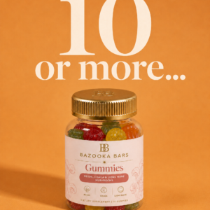 10 Bulk Buy Super Blend Gummies - Bazooka Bars Official