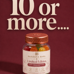 10 Bulk Buy Super Blend Limited Edition Gummies - Bazooka Bars Official