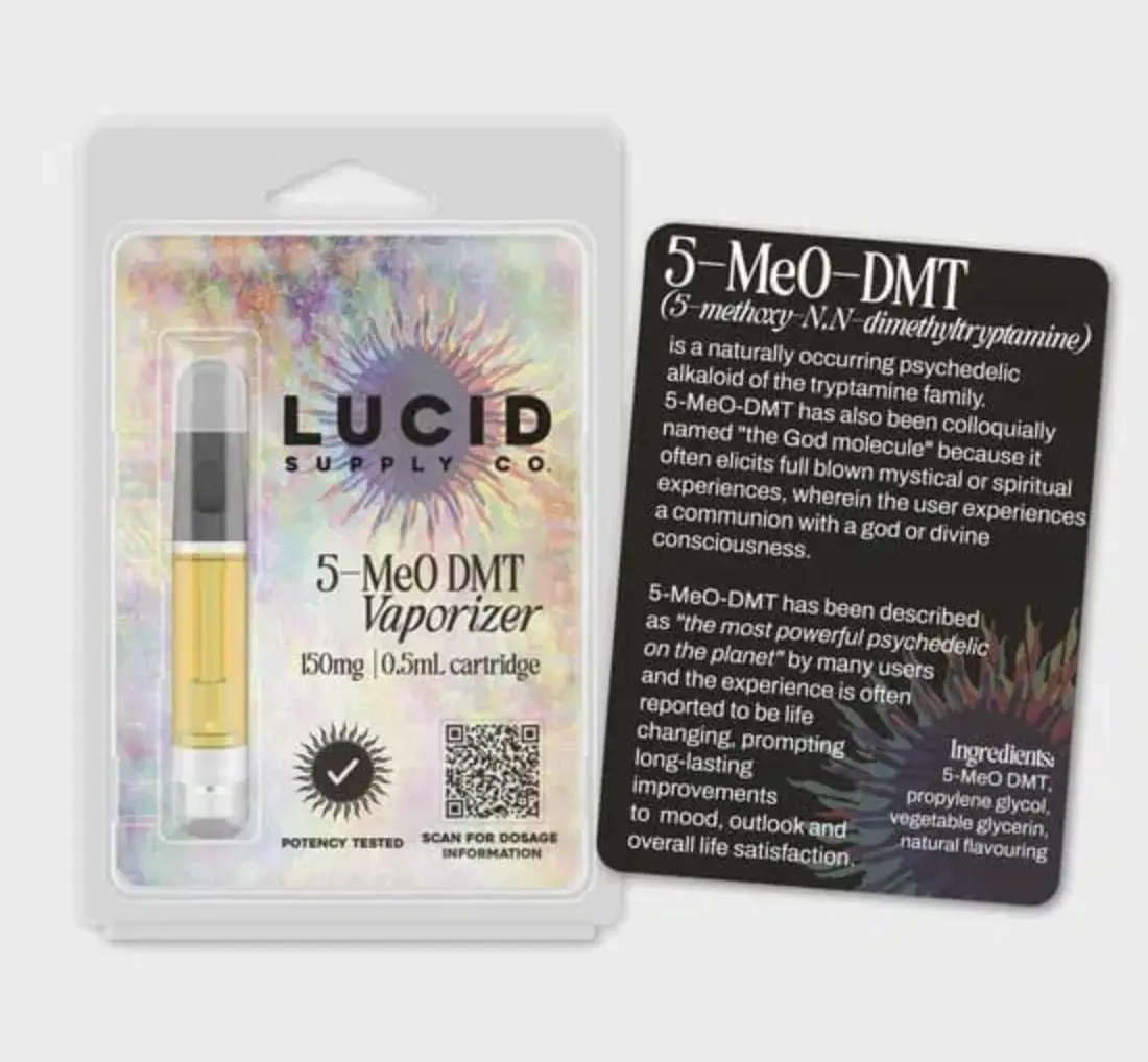 5MeO DMT, Vaporisateur Lucid Supply Co 5-MeO DMT 150 mg/0,5 mL - Bazooka Bars Official 5MeO DMT, Vaporisateur Lucid Supply Co 5-MeO DMT 150 mg/0,5 mL - Bazooka Bars Official